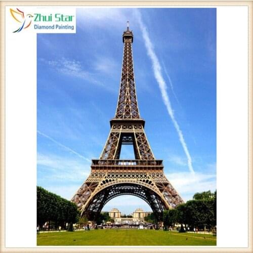 Zhui Star Full Square Diamond 5D Diamond Painting Tower Embroidery Cross Stitch Rhinestone Mosaic Painting Decor Gift gx