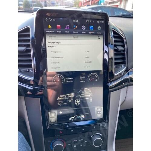 For Chevrolet Captiva 2007-2012 Android 9.0 4+128G Tesla Style Car GPS Navigation Stereo Head Unit Multimedia Player Auto Radio