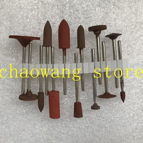 13pcs/set jewelry tools dental silicone points polishing mounted point