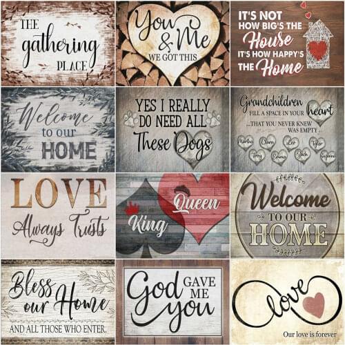 AZQSD 5D Diamond Painting New Arrivals Text Handmade Gift Diamond Embroidery Cartoon Mosaic Home Decoration Needlework