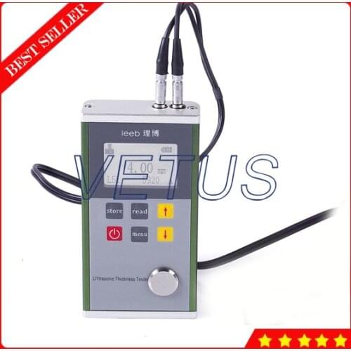 Leeb330 0.7~300mm Ultrasonic Thickness Gauge for metal plastic ceramic glass Thickness meter gauge