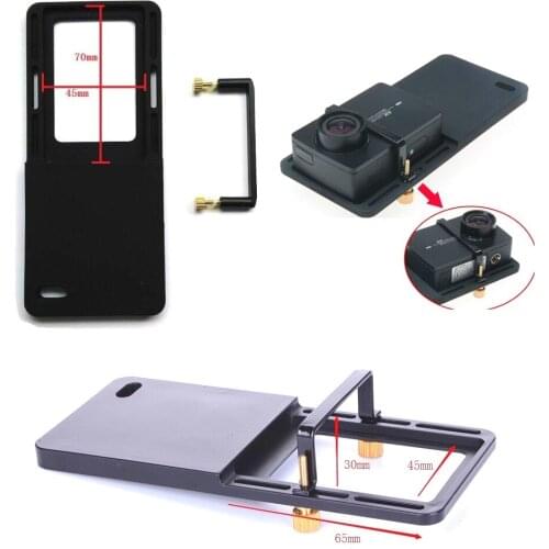 DJI OSMO Smooth Q Zhiyun Stabilizer Camera Clip Three-axis PAN/Adapter for Gopro Hero 7 6 5 3 XIAOMI YI 4K+ SJ4000 SJ6/8 H9 S300