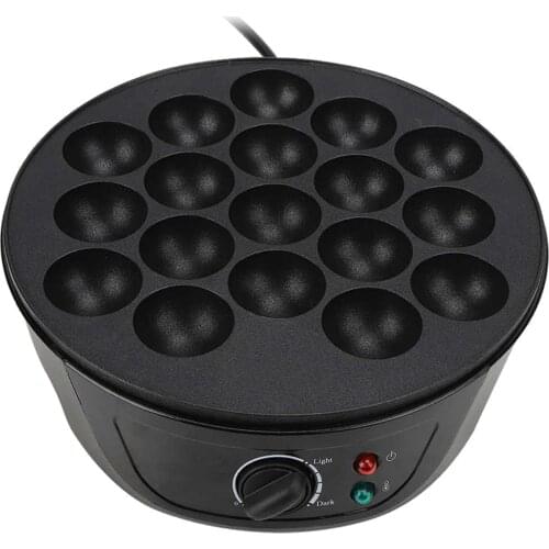Takoyaki Machine 18 Holes Mini Baking Pan Electric Takoyaki Maker Octopus Balls Grill Breakfast Machine 220-204V
