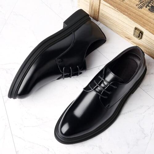 High Quality Explosion Models Low Top Four Seasons Shoes Leather Fashion Trend Business Men Casual Oxfords Sneakers Men