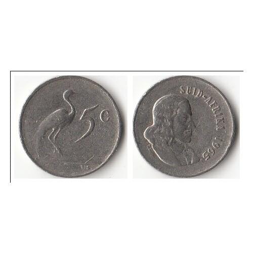 South Africa 5 cents Coins Africa Original Coin Collectible Edition Real Rare Commemorative Random Year