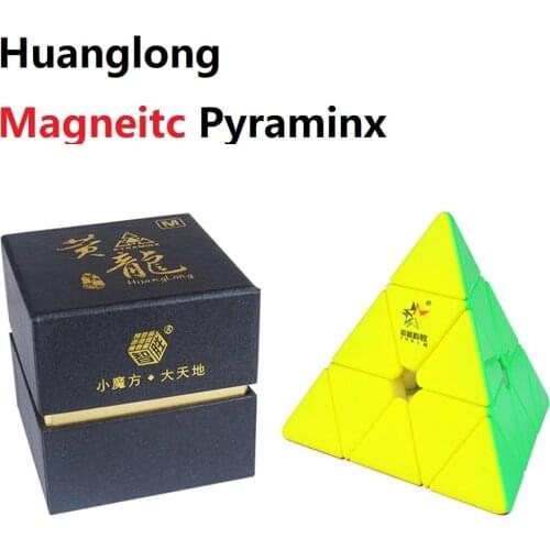 YuXin Huanglong 3x3x3 Magnetic jinzita Magic Cube Neo Cube Twisty Speed Puzzle Brain Teaser Educational Toys For Boys