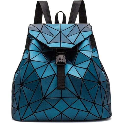 Geometric Bags Women Fashion Backpacks Girls Backpacks Fashion Folding Teenagers Student School Bags Backpacks mochila mujer