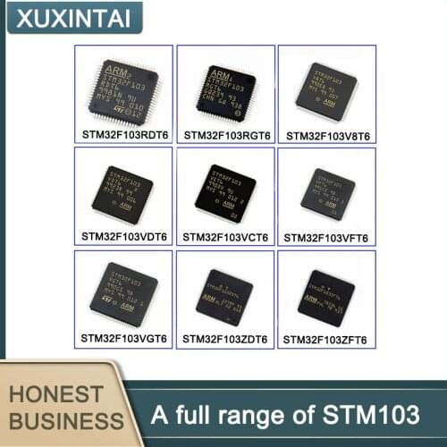 10Pcs/Lot STM32F103RDT6/RGT6/V8T6/VDT6/VET6/VFT6/VGT6/ZDT6/ZGT6