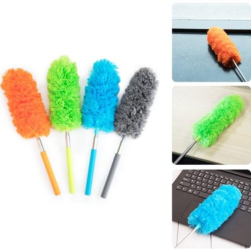 2021 Duster Accessories Microfiber Dusting Brush Extend Stretch Feather Home Dust Cleaner Car Furniture Household Cleaning Brush