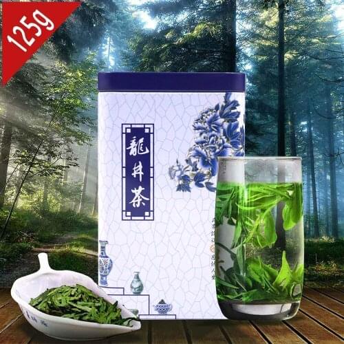2021 5A+ Dragon Well Chinese Green Chinese Tea Spring Fresh Dragon Well 125g Gift Pack