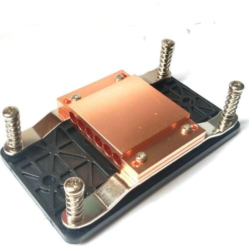 6holes AMD AM2 AM3 FM2 platform copper plywood block for diameter 6mm heat pipe
