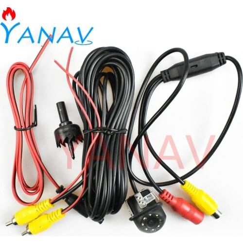 Night Vision Car Rear View Camera 170° Wide Angle Reverse Parking Camera LED Auto Backup Monitor Universal