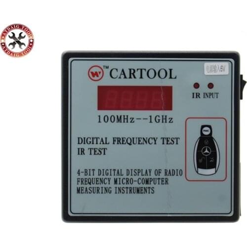 CARTOOL Car IR Infrared Remote Key Frequency Tester (Frequency Range 100-1000MHZ) by Free Shipping