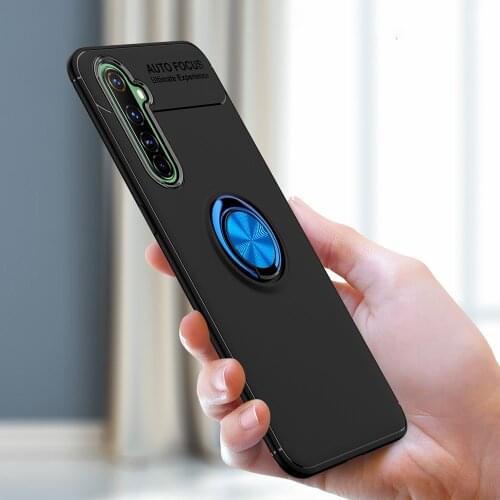 Vivo X50 Case Magnetic Car Holder Case For Vivo X50 Pro Case 360 Rotating Finger Ring Phone Cover For Vivo X 50 Pro Capa Shell