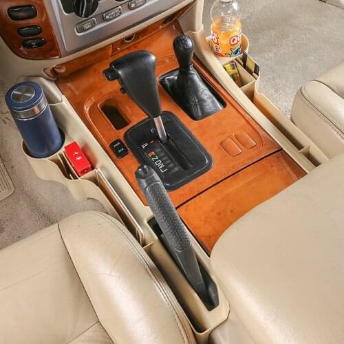 Land Cruiser 100 Interior Cup Holder Gap Storage Box For Toyota LC100 Ujz100 1997-2007 Accessories