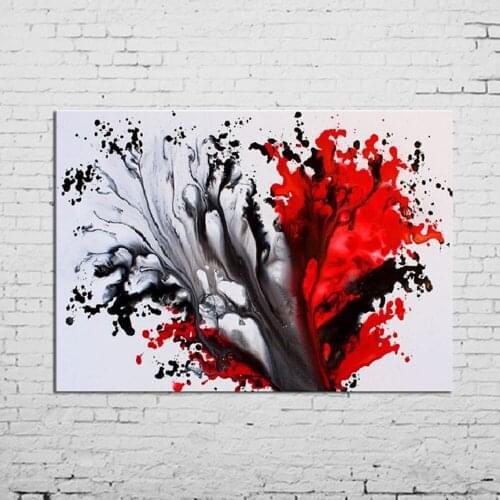 Newest Handmade canvas oil paintings Abstract Modern Home Decoration Painting Wall Art Picture for living room handmade Painting