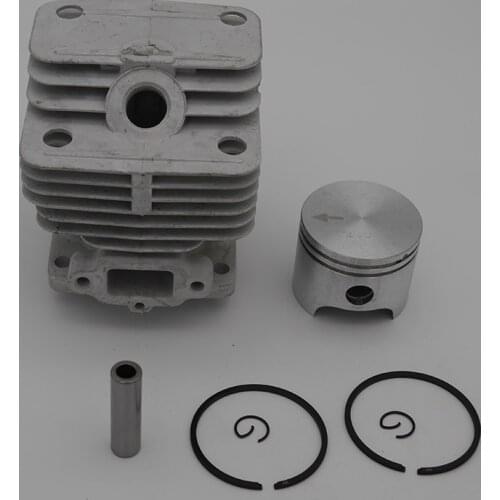40MM CYLINDER PISTON KIT FOR OLEO MAC 740 440B PEFCO 8400 8405 STARK 40 EMAK ZYLINDER ASSEMBLY KOLBEN RING PIN 9MM CLIPS PARTS