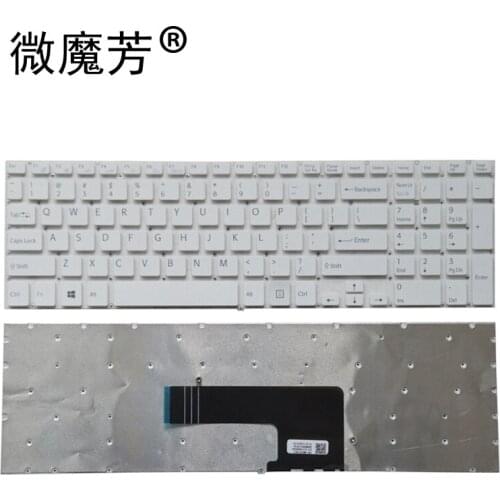 US New English Laptop Keyboard For SONY SVF 15 FIT15 SVF152 SVF153 SVF1541 SVF1521B2EW SVF15A18SCB Svf153a1st svf15 series
