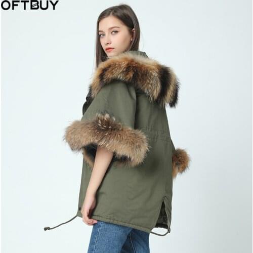 Женские осенние парки OFTBUY China At AliExpress