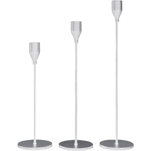 Sizzling Candlestic Holders Durable Vintage Artwork Home And Garden Living Room Iron Candlestick Metal Ornaments