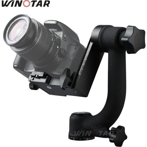 Pro 360 Degree Vertical Panorama Gimbal Tripod Head 1/4"Screw With Quick Release For Camera Telephoto Lens Vs Beik Bk-45