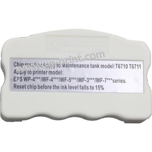 T6710 T6711 Maintenance Tank Chip Resetter For Epson WorkForce WF-7620WF-7610 WF-3640 WF-3720 WF-3725 WF-7710 WF-7720 WF-7725