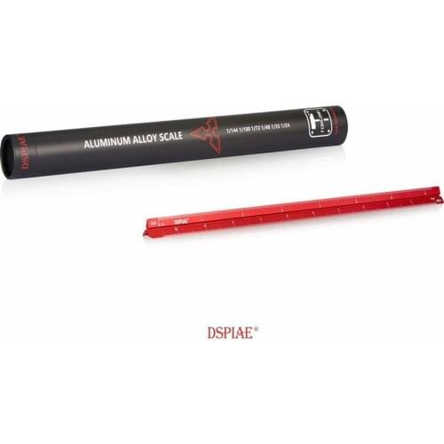 DSPIAE AT-AS Aluminum Alloy Scale (1/144 1/100 1/72 1/48 1/35 1/24) - Craft Tools