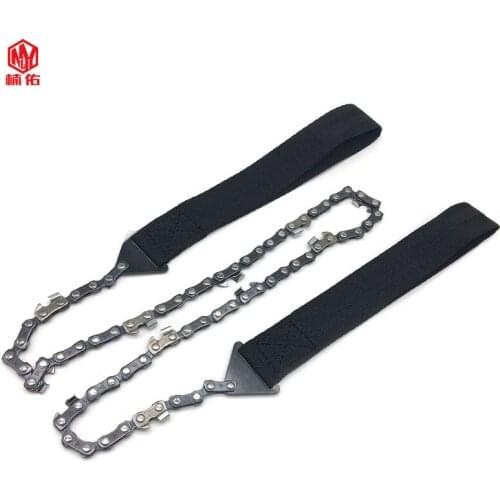 1PC EDC Tool Portable Pocket 24 Inch Hand Saw Chain Saw Outdoor Camping Survival Tool Garden Saw Wire Saw