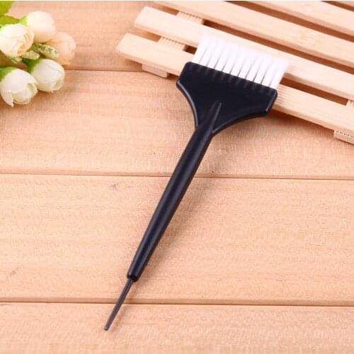 1pc Plastic Hair Coloring Dye Salon Brush Comb Hairdressing Tinting Brush Application Pro Hair Styling Tools New Barber Hair Car