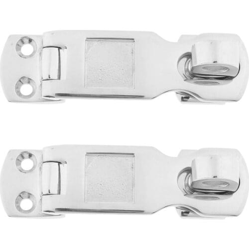 2pieces 316 Stainless Steel Marine Boat Anti-Rattle Eccentric Latches 3.54 inch