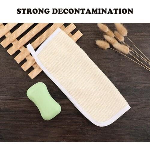 2020Exfoliating Face Body Wash Cloths Towel Soft Weave Bath Cloth Exfoliating Scrub Cloth Massage Bath Cloth