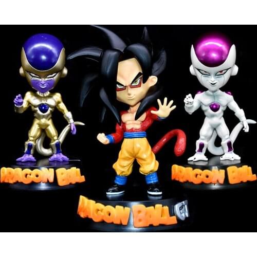 Dragon Ball Z Son Goku Frieza Majin Buu Gotenks Action Figure Ornament Model Toys Japanese Anime FIgure Doll Collection