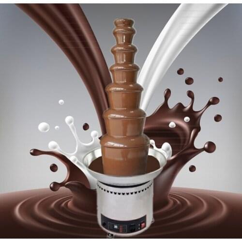 Chocolate Fountain Machine with Melting Chocolate Fountain Fondue Machine 7tiers Commercial Fountain Machine 110v 220v