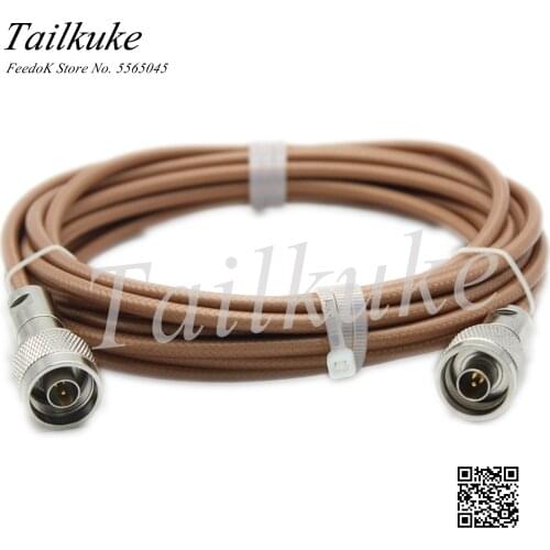 Test Level N Male to N-J Inner Needle Imported RG142 Military Standard Line N Type Male Connector Cable N Type Quick Plug