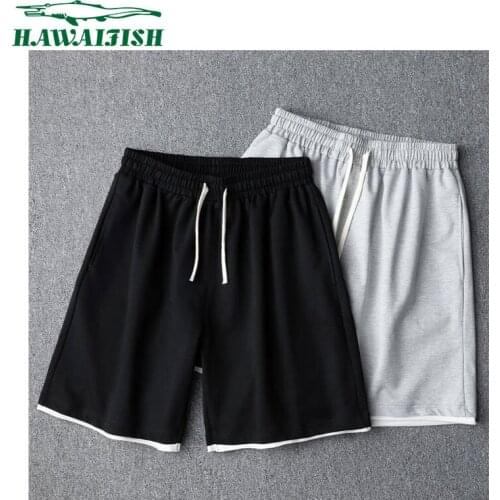 Hawaifish brand shorts 2021 men summer cotton sports and leisure shorts loose style quick drying high quality mens beach pants