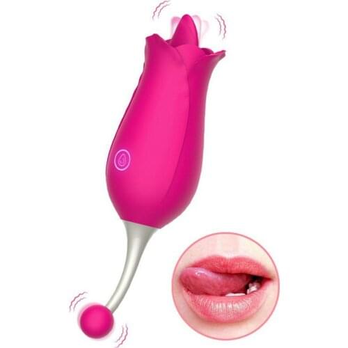 2020 New Female Sweet G-spot Stimulator Rose Shaped Electric Vibrator Device Sex Toy Masturbator for Woman