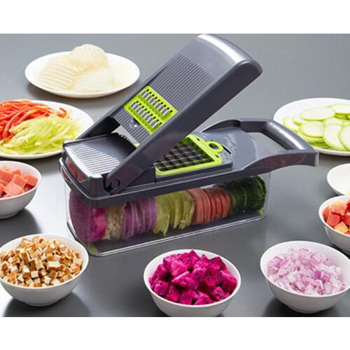Vegetable Cutter Multifunction Fruit Potato Carrot Grater Dicer Fruit Peeler Cheese Kitchen Accessories Tool
