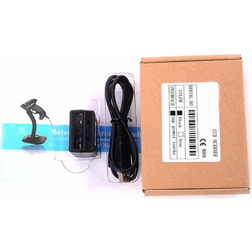 Portable wired 1D CCD barcode scanner with mini usb Fixed Mount Barcode Reader sensor Module