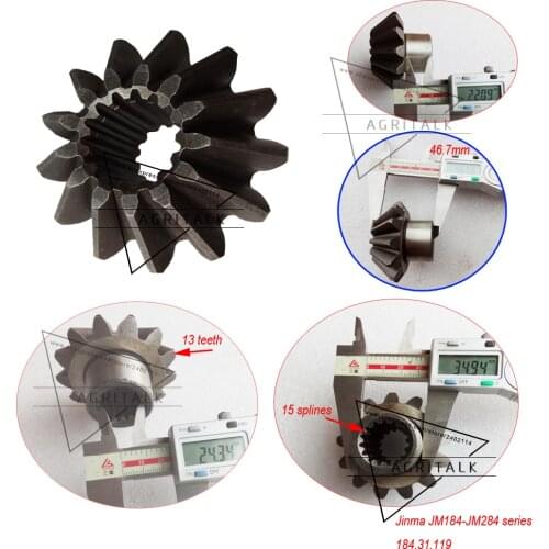 Driving gear for front axle of JINMA 184-254 for JINMA tractor , part number:184.31.119