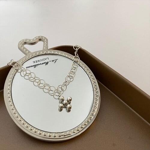 Origin Summer Minimalist Silver Color Round Bead Cross Charm Bracelet for Women Delicate Hollow Out Chain Bracelet Jewellery