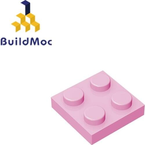 BuildMOC Assembles Particles Plate 3022 2x2 For Building Blocks Parts DIY electric Educational Classic Brand gift Toy