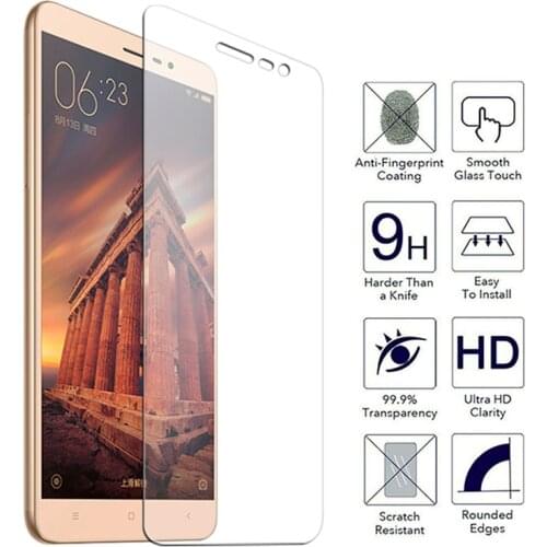Tempered Glass for Xiaom Redmi NOTE 3 PRO SE Screen Protector For Y6 Pro 2017 Glass Enjoy 7 Hard 9H