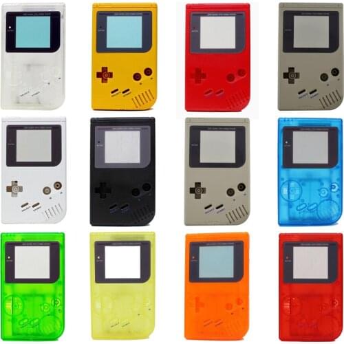 100PCS a lot 11 colors High quality Plastic game Shell Housing Cover Case for Nintendo GB for Gameboy Classic Console