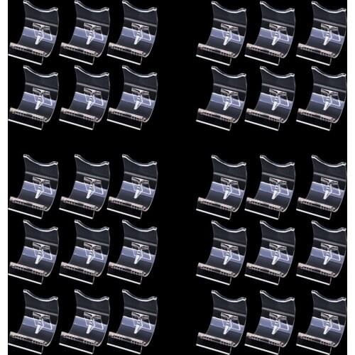 Lighter Display Stand Translucent Acrylic Holder for Lighter - Pack of 30