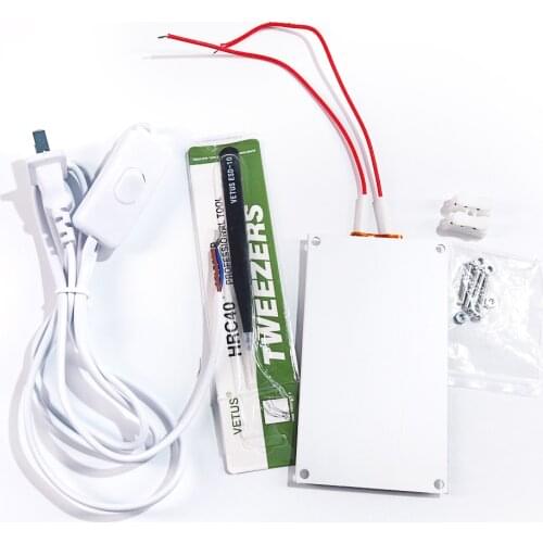 400W Aluminum LED Remover PTC Heating Plate Soldering Chip Remove Weld BGA Solder Ball Station Split Plate