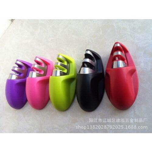 50 pcs,New Arrival Portable Kitchen Taidea Knife Sharpener/Sharpening Tools For Knife/Two Stages Diamond Sharpener Professional