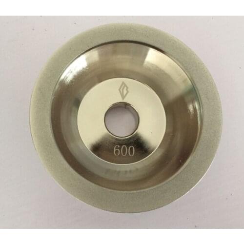 100x10x5x20(3/4)x35mm Diamond Grinding Wheel Cup #100/150/200/320/400/600 Grit Cutter Grinder for Carbide Metal 11C9