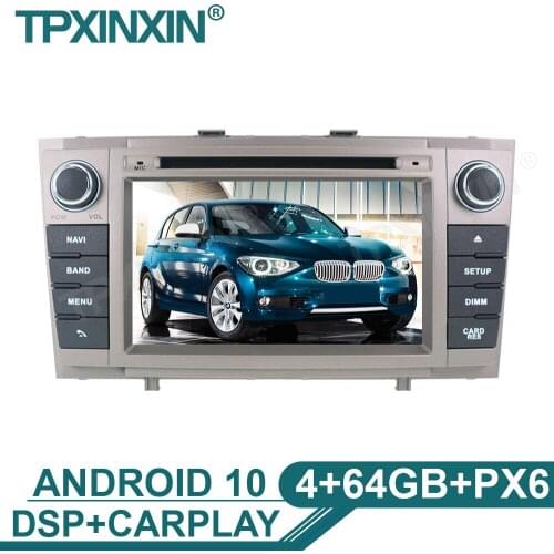 Android 10 4+64G Car Radio Multimedia DVD Player For Toyota Avensis T27 2009-2015 Car GPS Map Navigation Stereo Auto Radio
