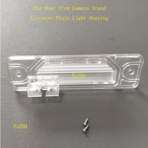 EzZHA Car Rear View Brackup Camera Bracket License Plate Lights For Renault Samsung QM5 MK1 SM5 KPQ A32 Koleos 1 2007-2017