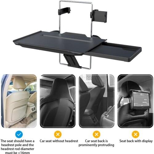 Car Table Steering Wheel Eat Work Cart Drink Food Coffee Goods Holder Tray Car Laptop Computer Desk Mount Stand Seat Table CSV